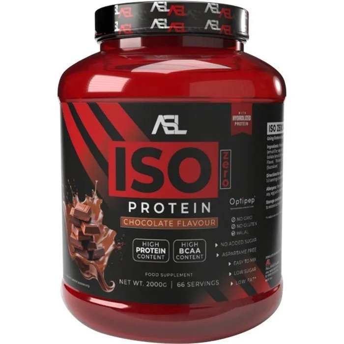 ASL ISO ZERO 2KG 66 SERVINGS