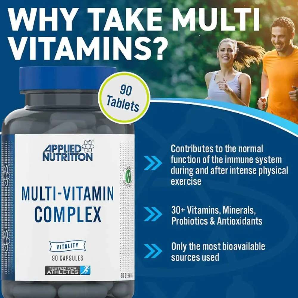 Multi Vitamin Complex 90 caps Appleid Nutrition