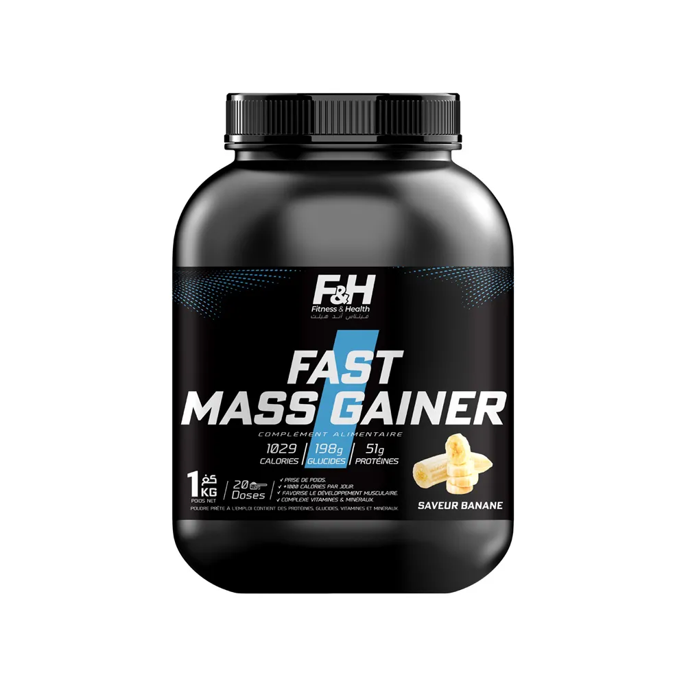 F&H Fitness & Health Fast Mass Gainer – 1kg