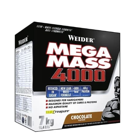 Weider Mega Mass 4000 – 7kg