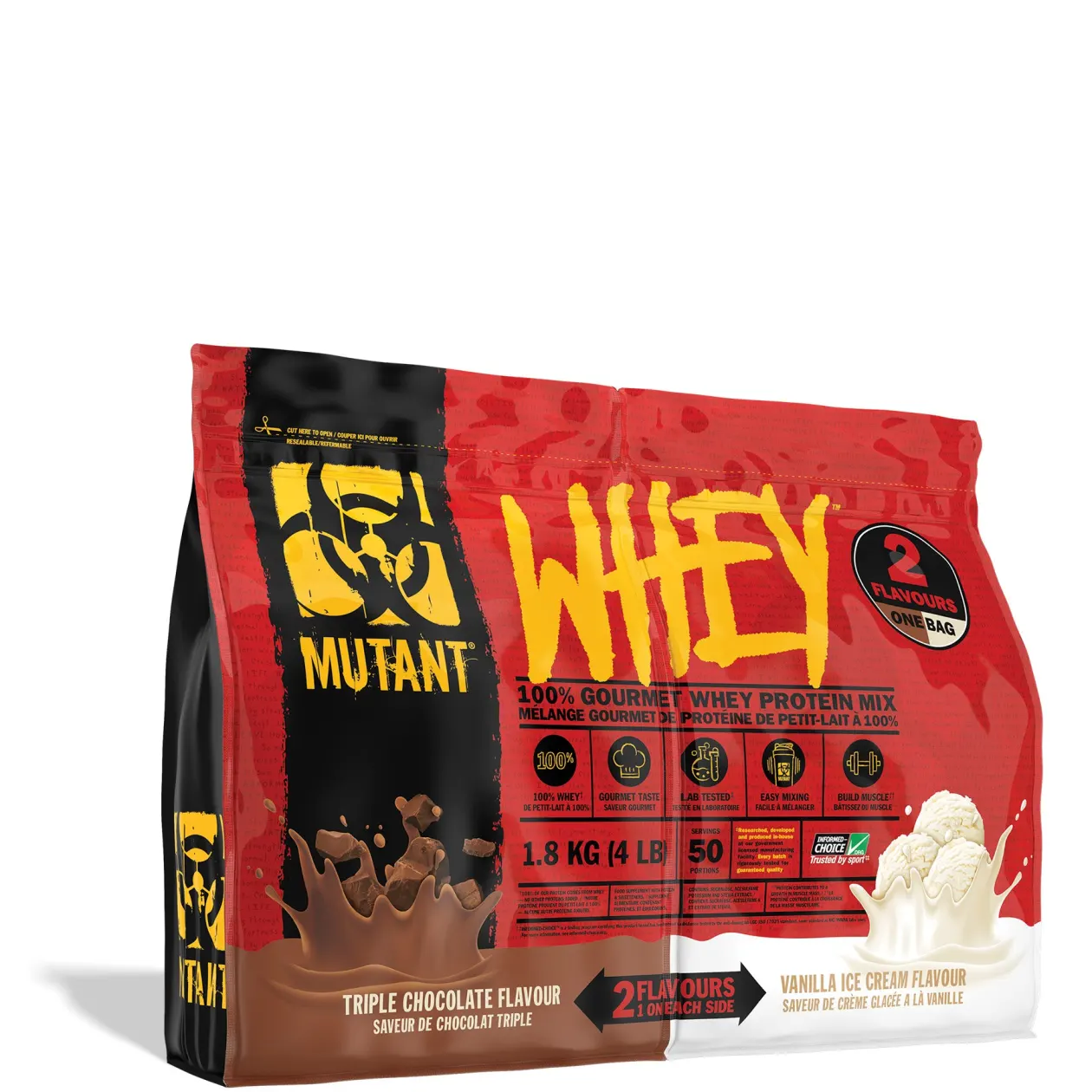 MUTANT WHEY – 1.8KG (50 Servings)